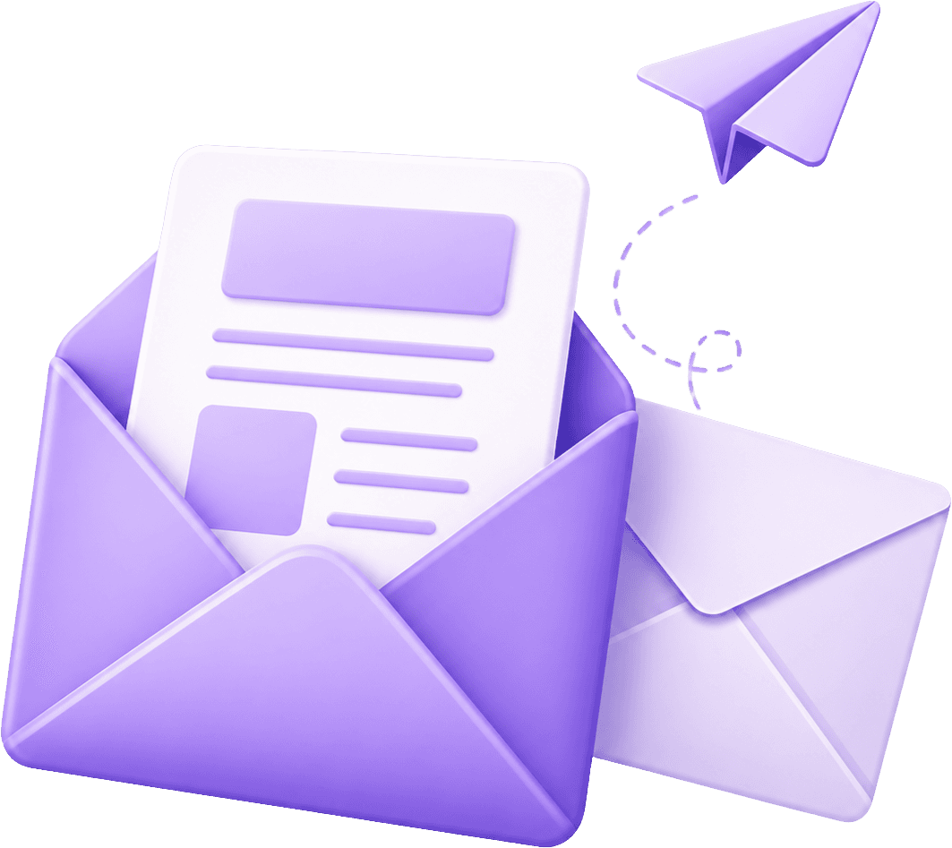 Email Feedback interface